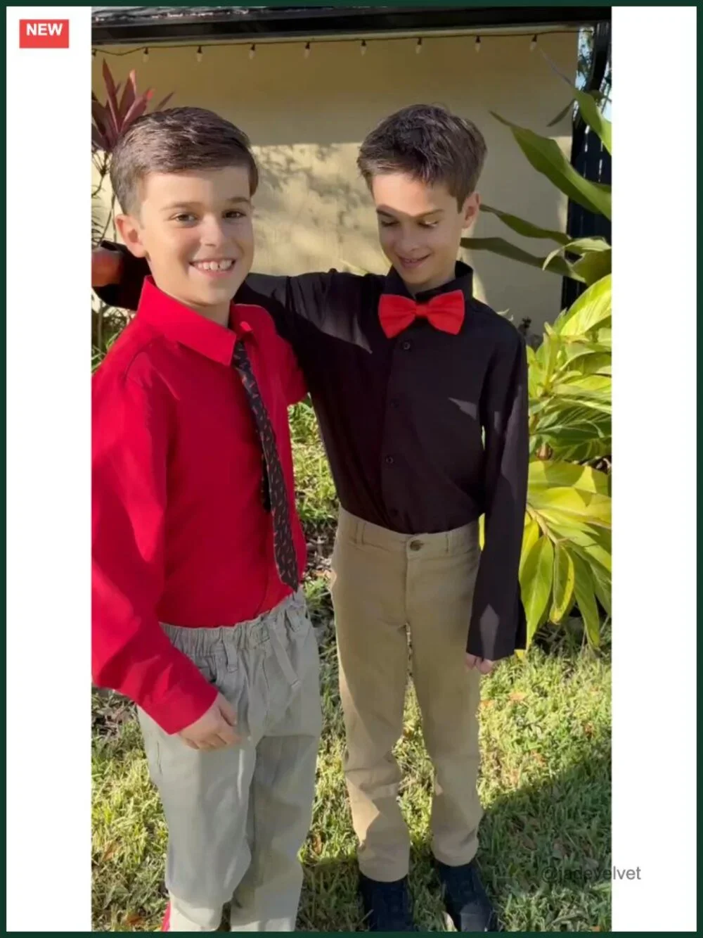 3 Pack Boys Long Sleeve Dress Shirts Button Down School Uniform Tops